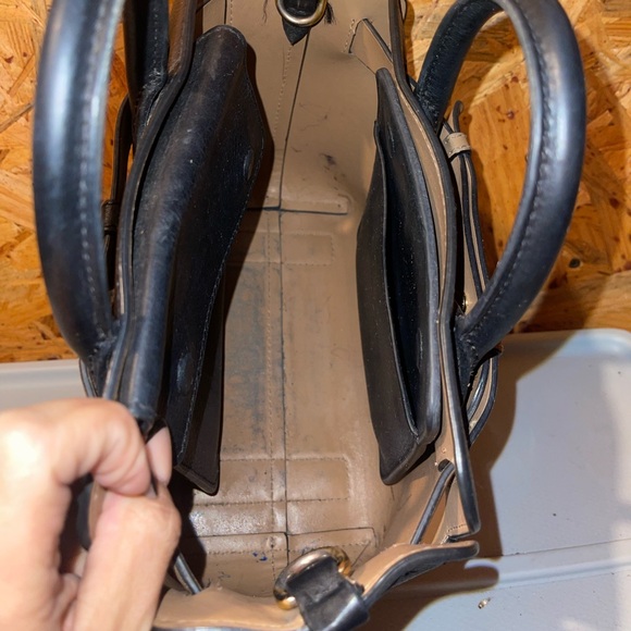 BURBERRY The Mini Leather Triple Stud Belt Bag In Black - Picture 8 of 15